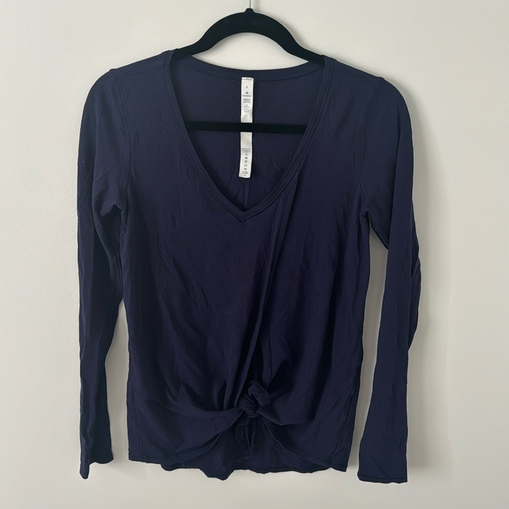 Lululemon Knot A Problem Long Sleeve